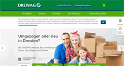 Desktop Screenshot of drewag.de